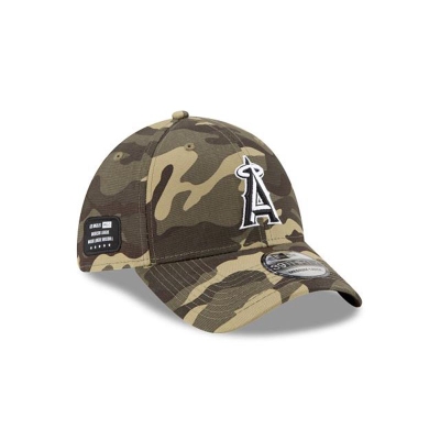 Los Angeles Angels Gorra | New Era MLB Armed Forces Weekend 39thirty Stretch Fit Cap Mexico - Verdes
